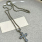 📢📢40% OFF !! ⏰Hip Hop Iced Out Cross Necklace