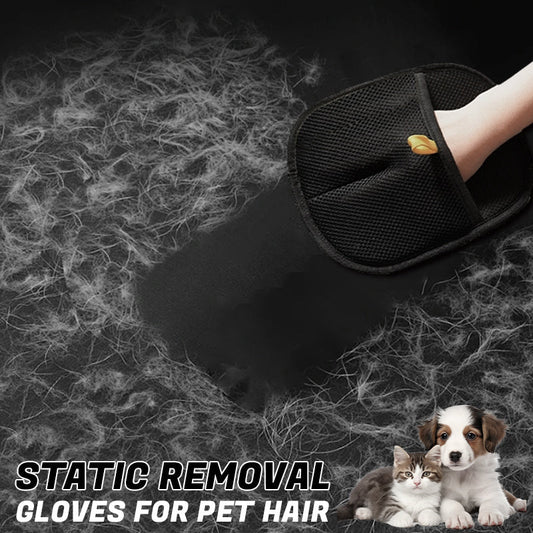 📢📢30% OFF !! ⏰Static Removal Gloves for Pet Hair
