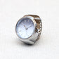 📢📢40% OFF !! ⏰ Creative Round Quartz Finger Ring Watch – Stylish, Adjustable & Compact – Unique accessory for daily wear or parties ✨