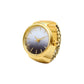 📢📢40% OFF !! ⏰ Creative Round Quartz Finger Ring Watch – Stylish, Adjustable & Compact – Unique accessory for daily wear or parties ✨