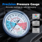 📢📢40% OFF !! ⏰ R134a AC Refrigerant Charging Hose with Gauge – Leak-proof, easy read & compatible with cars, trucks or home AC – safe DIY recharge 🚗
