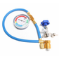 📢📢40% OFF !! ⏰ R134a AC Refrigerant Charging Hose with Gauge – Leak-proof, easy read & compatible with cars, trucks or home AC – safe DIY recharge 🚗