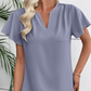 📢📢30% OFF !! ⏰Women's V-Neck Flutter Sleeve Blouse