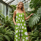 📢📢30% OFF !! ⏰Women's Floral Print Wide Leg Jumpsuit