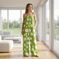 📢📢30% OFF !! ⏰Women's Floral Print Wide Leg Jumpsuit