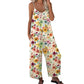 📢📢30% OFF !! ⏰Women's Floral Print Wide Leg Jumpsuit