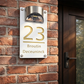 📢📢30% OFF !! ⏰Solar Powered LED House Number Light
