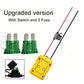Power Wheels Adapter for DeWalt 18V/20V Battery with Switch & Fuse