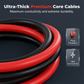 🔥Exclusive 50% OFF | 2000A Heavy Duty Booster Cables | Tangle-Free Jumper Leads with Secure Clamps | Universal Car Battery Jump Starter with Storage Bag