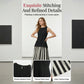 Women's Sleeveless Top & Striped Skirt Set