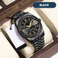 📢📢50% OFF !! ⏰Men's Business Wrist Watch – Quartz, Stainless Steel, 8 Colors 🤵