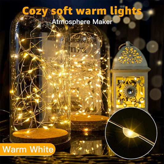 📢📢Buy 5 get 5 free !! ⏰Battery-Operated Fairy String Lights