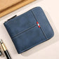 📢📢30% OFF !! ⏰ Men's PU Leather Zip-Around Bifold Wallet