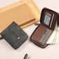📢📢30% OFF !! ⏰ Men's PU Leather Zip-Around Bifold Wallet