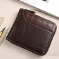 📢📢30% OFF !! ⏰ Men's PU Leather Zip-Around Bifold Wallet