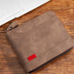 📢📢30% OFF !! ⏰ Men's PU Leather Zip-Around Bifold Wallet