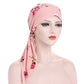 📢📢30% OFF !! ⏰Women's Floral Pre-Tied Head Scarf Turban
