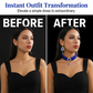 📢📢40% OFF !! ⏰Luxury Crystal Choker & Earring Set