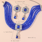 📢📢40% OFF !! ⏰Luxury Crystal Choker & Earring Set