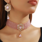 📢📢40% OFF !! ⏰Luxury Crystal Choker & Earring Set