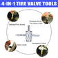 📢📢40% OFF !! ⏰Quick Change Car Tire Valve Tool Kit