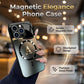 📢📢30% OFF !! ⏰🧲 Stylish Magnetic Shockproof Phone Case with Glossy Finish – Strong Magnetic Lock, Elegant Accents, Drop Protection ✨