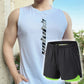 📢📢 30% OFF⏰Men's Summer Athletic Quick-Drying Thin Tank Top & Loose-Fit Shorts Two-Piece Suit