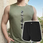 📢📢 30% OFF⏰Men's Summer Athletic Quick-Drying Thin Tank Top & Loose-Fit Shorts Two-Piece Suit