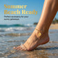 📢📢40% OFF⏰ Gold Initial Anklet with Figaro Chain – Personalized letter, tarnish-resistant & adjustable length – perfect for summer feet or gift giving 👣