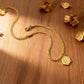 📢📢40% OFF⏰ Gold Initial Anklet with Figaro Chain – Personalized letter, tarnish-resistant & adjustable length – perfect for summer feet or gift giving 👣