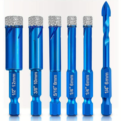 📢📢50% OFF⏰Diamond Drill Bit 6-Piece Set