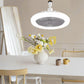 🌀 50% OFF NOW! 💡 LED Ceiling Fan with Remote Control & Three-Colour Dimming – 3 Speeds, Quiet Motor – Perfect for bedrooms, living rooms or offices – energy-saving and silent 🔇