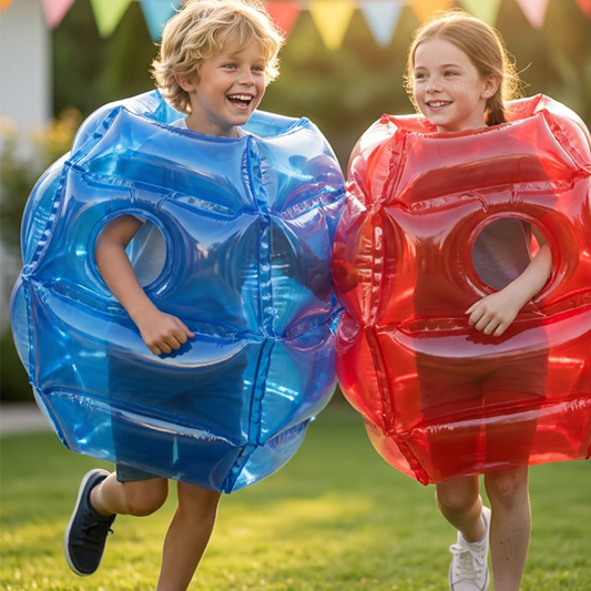 🥳2026 HOT SALE🥳💞50K+ SOLD!🎈🛡️ 📢📢40% OFF !! ⏰ Inflatable Bumper Ball Suit – Durable PVC, impact‑cushioned. Safe bumping fun for kids. 🏃‍♂️✨