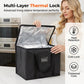 📢📢50% OFF !! ⏰Large Capacity Handheld Zipper Aluminum Foil Insulated Bag