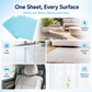 🔥BUY 2 GET 1 FREE ! 🧼 Multi-Surface Deep Cleaning Sheets (100 PCS) ✨ Powerful Stain Removal for Kitchen, Bathroom & More