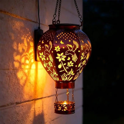 📢📢33% OFF !! ⏰Solar-Powered Hot Air Balloon Lantern
