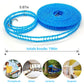 Windproof non-slip clothesline