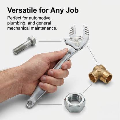 📢📢50% OFF !! ⏰Self-Adjusting Heavy-Duty Multi-Function Wrench