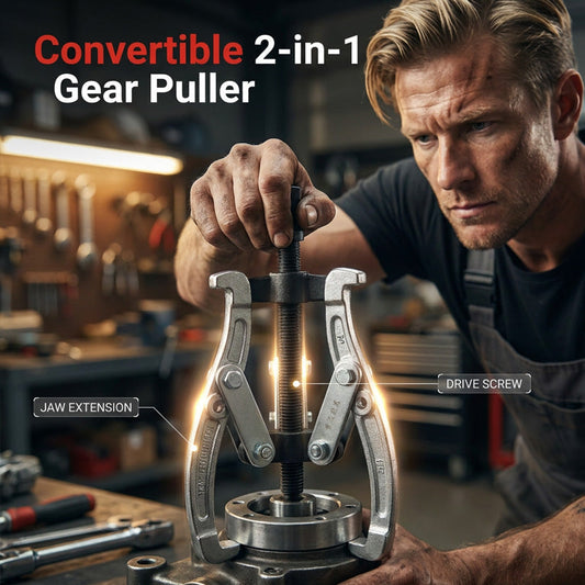 📢📢50% OFF !! ⏰ Convertible 2 & 3 Carbon Steel Gear Puller