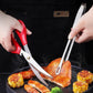 📢📢33% OFF !! ⏰28cm Super Long Stainless Steel Grill Tongs