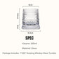 📢📢40% OFF !! ⏰360° Rotating Whiskey Glass Tumbler