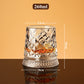 📢📢40% OFF !! ⏰360° Rotating Whiskey Glass Tumbler