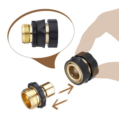 📢📢Buy 1 get 1 free  !! ⏰Last Day Sale 49% OFF-3/4-Inch Garden Hose Quick Connector