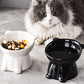 🏆LAST DAY SALE 50% OFF🔥Ergonomic Elevated Ceramic Cat Bowl