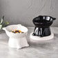 🏆LAST DAY SALE 50% OFF🔥Ergonomic Elevated Ceramic Cat Bowl