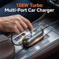 📢📢30% OFF !! ⏰Multi-Port Car Charger with 1.5m Extension Cable
