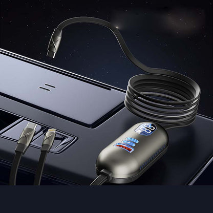 📢📢30% OFF !! ⏰Multi-Port Car Charger with 1.5m Extension Cable