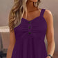 📢📢40% OFF !! ⏰Women's Summer Sleeveless Button Front Tank Top