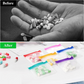 📢📢40% OFF !! ⏰7 Pcs Reusable Clear Pill Bags with Slide Lock