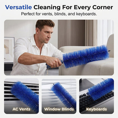 📢📢30% OFF !! ⏰360° All-Around Flexible Fan Cleaning Brush